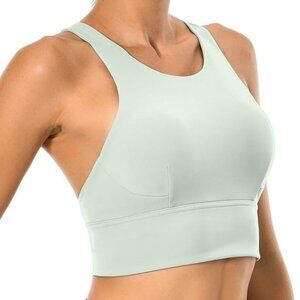 Mint Green Sports Bra by Colorfulkoala in a Misses size XS